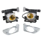 For Honda Civic 4-door 1992-1995 Car Front Fog Lamp with Switch Button - Image 2