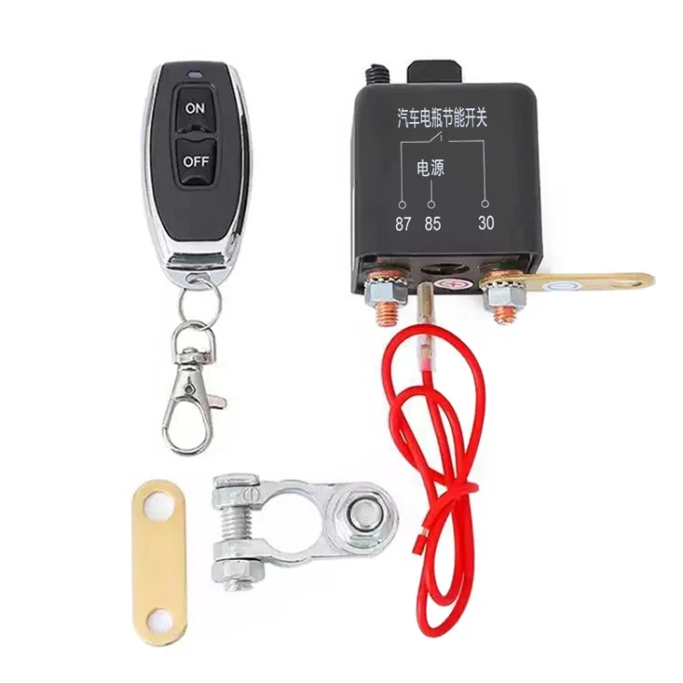 CRP1597_1.webp 12V 200A Car Battery Remote Control Negative Breaker with 1 Remote Control - Image 2