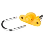 Universal Trailer Ball Hitch Coupler Lock Adjustable Trailer U Shape Coupling Lock, Random Color Delivery - Image 4