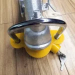 Universal Trailer Ball Hitch Coupler Lock Adjustable Trailer U Shape Coupling Lock, Random Color Delivery - Image 8