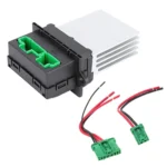 Car Heater Blower Fan Resistor + Connector / Wire 6441.L2 7701207718 for Citroen / Peugeot / Renault