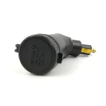 German European Standard Small Caliber Motorcycle Charger Cigarette Lighter Plug Elbow Phone Charger - Image 6