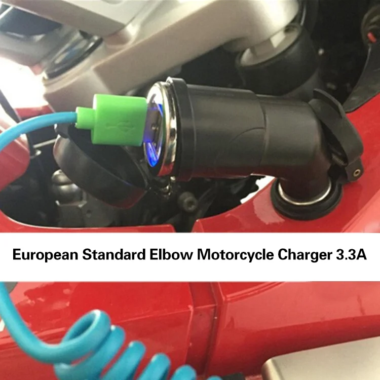 CRP1640_7.webp German European Standard Small Caliber Motorcycle Charger Cigarette Lighter Plug Elbow Phone Charger - Image 8