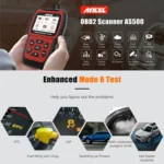 Ancel AS500 OBDII Scanner Engine Reader Car Diagnostics Tool - Image 8