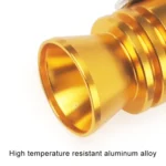 Universal Aluminum Turbo Sound Exhaust Muffler Pipe Whistle Car / Motorcycle Simulator Whistler, Size: L, Outside Diameter: 30mm - Image 4