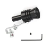 Universal Aluminum Turbo Sound Exhaust Muffler Pipe Whistle Car / Motorcycle Simulator Whistler, Size: XL, Outside Diameter: 35mm - Image 2