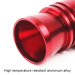 Universal Aluminum Turbo Sound Exhaust Muffler Pipe Whistle Car / Motorcycle Simulator Whistler, Size: XL, Outside Diameter: 35mm - Image 4