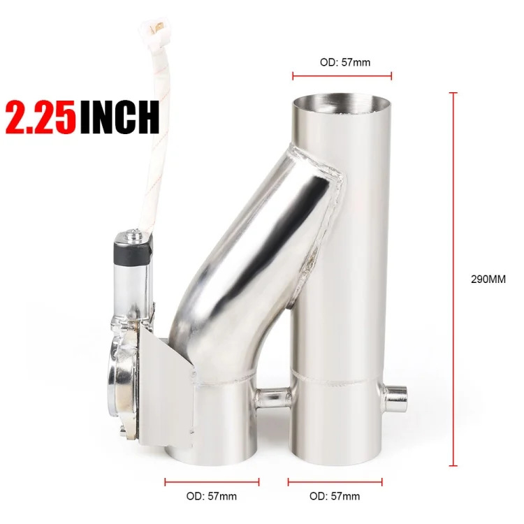 CRP1788_4.webp CNSPEED Y Shape 2 In 1 Car Remote Control Electric Exhaust Valve Pipe, Size: 2.25 inch - Image 5