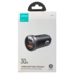 JOYROOM C-A08 30W Mini PD+QC3.0 Dual-port Smart Car Charger - Image 3