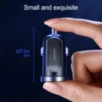 JOYROOM C-A08 30W Mini PD+QC3.0 Dual-port Smart Car Charger - Image 5