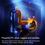 JOYROOM C-A08 30W Mini PD+QC3.0 Dual-port Smart Car Charger - Image 10
