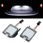 2pcs For Ford Focus 2015- Car License Plate Lamp