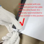 Paintless Dent Repair Removal Tool Checking Reflector Line Tricolor Detection Board, US Plug - Image 5