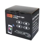 4 in 1 Universal Car APP Control RGB Chassis Atmosphere Lights Colorful Lighting Decorative Lamp - Image 6