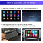 Car Navigation for Android / Apple Carplay Wireless Bluetooth Module Auto Smart Phone USB Carplay Adapter - Image 9