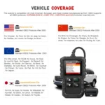 Launch Creader CR3001 Car Color Screen Code Reader OBD2 Fault Detector Diagnostic Tool - Image 11