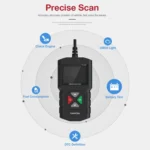 YA201 Car Mini Code Reader OBD2 Fault Detector Diagnostic Tool - Image 11