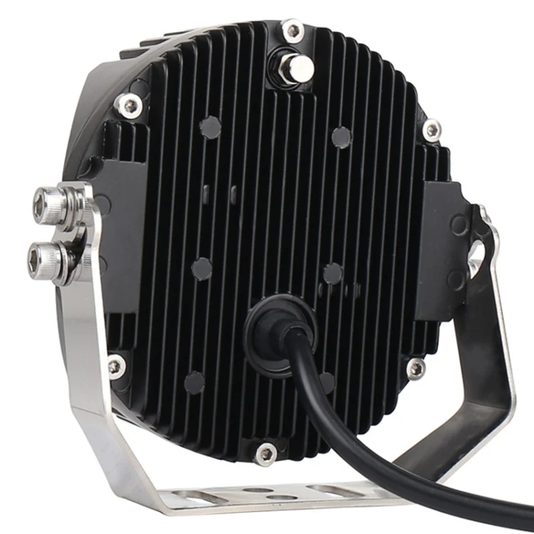 CRP2131_3.webp 5 inch DC12V-24V 5000LM 6500K 50W Car LED Headlight for Jeep Wrangler / Harley - Image 4