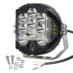 5 inch DC12V-24V 5000LM 6500K 50W Car LED Headlight for Jeep Wrangler / Harley - Image 5