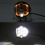 5 inch DC12V-24V 5000LM 6500K 50W Car LED Headlight for Jeep Wrangler / Harley - Image 6