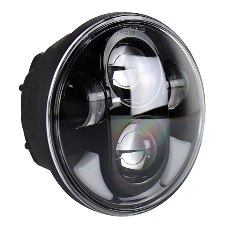 CRP2132B_1.webp 5.75 inch DC12V 6000K-6500K 40W Car LED Headlight for Harley - Image 2