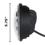 5.75 inch DC12V 6000K-6500K 40W Car LED Headlight for Harley - Image 4
