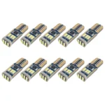 10 PCS T10 DC12V / 1.7W / 6000K / 110LM 9LEDs SMD-4014 Car Clearance Light, with Decoder - Image 2