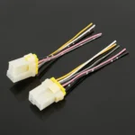 10 PCS 5 PIN Relay Holder Base with Wire - Image 2