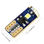 2 PCS T10 / W5W / 168 / 194 DC12V / 1.2W / 6000K / 85LM 3LEDs SMD-3030 Car Clearance Light - Image 3