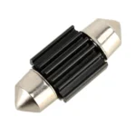 2 PCS 31mm DC12V / 2.5W / 6000K / 170LM 6LEDs SMD-3030 Car Reading Lamp Dome Light - Image 3