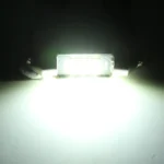 2 PCS 39mm DC12V / 2.5W / 6000K / 170LM 6LEDs SMD-3030 Car Reading Lamp Dome Light - Image 5