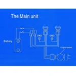 H4 Halogen Lamp Brightening Line, Cable Length: 70cm - Image 8