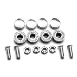 10 Sets Anti-theft Screws Car License Plate Bolts Frame Screws - Image 2