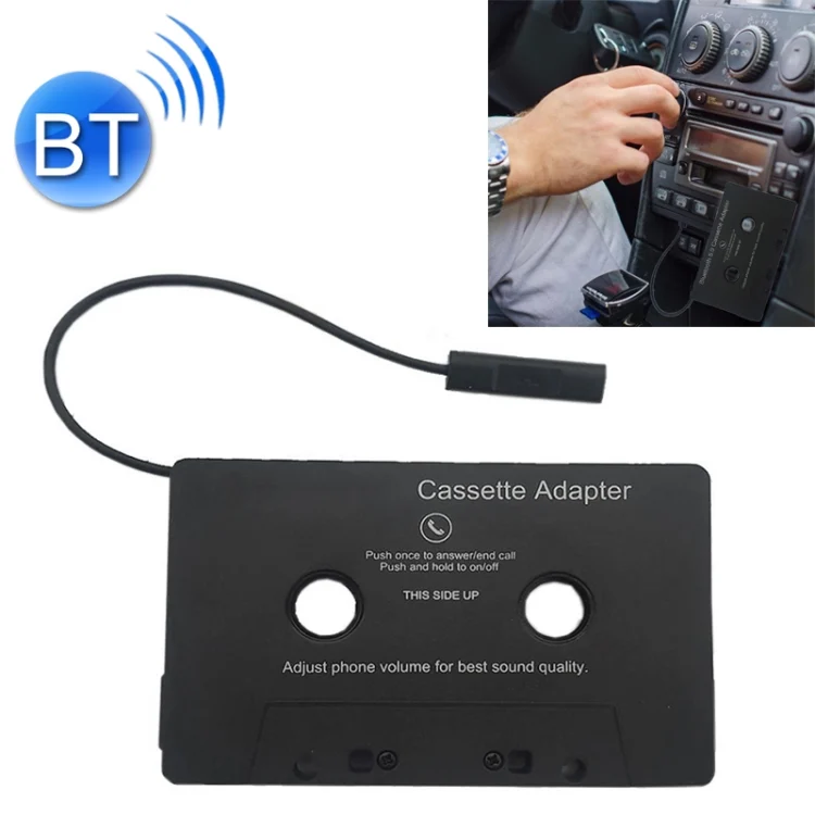 CRP2227.webp Universal Bluetooth Converter Car Tape MP3 / SBC / Stereo Bluetooth Audio Cassette - Image 1