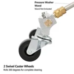 Car Body Chassis Car High Pressure Washing Machine Car Bottom Water Washing Machine 4 Nozzle Cleaner Set, Extension Rod Length: 34cm - Image 7