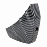 Universal Car-styling Carbon Fiber Texture Plastic Rear Spat Valance Lip - Image 3