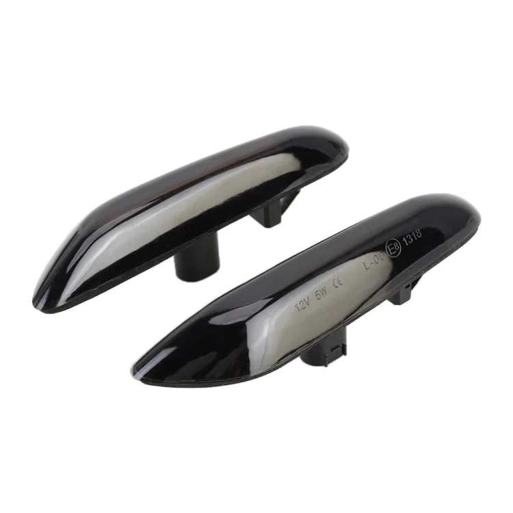 CRP2254_1.webp 2 PCS D12V / 5W Car LED Dynamic Blinker Side Lights Flowing Water Turn Signal Light for BMW, Yellow Light - Image 2