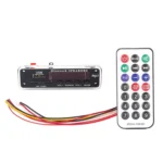 Car Color Screen 12V Audio MP3 Player Decoder Board FM Radio SD Card USB, with Bluetooth Function & Remote Control - Image 2