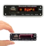 Car Color Screen 12V Audio MP3 Player Decoder Board FM Radio SD Card USB, with Bluetooth Function & Remote Control - Image 3