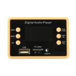 Car 12V Color Screen Audio MP3 Player Decoder Board FM Radio TF Card USB, with Bluetooth Function & Remote Control - Image 3