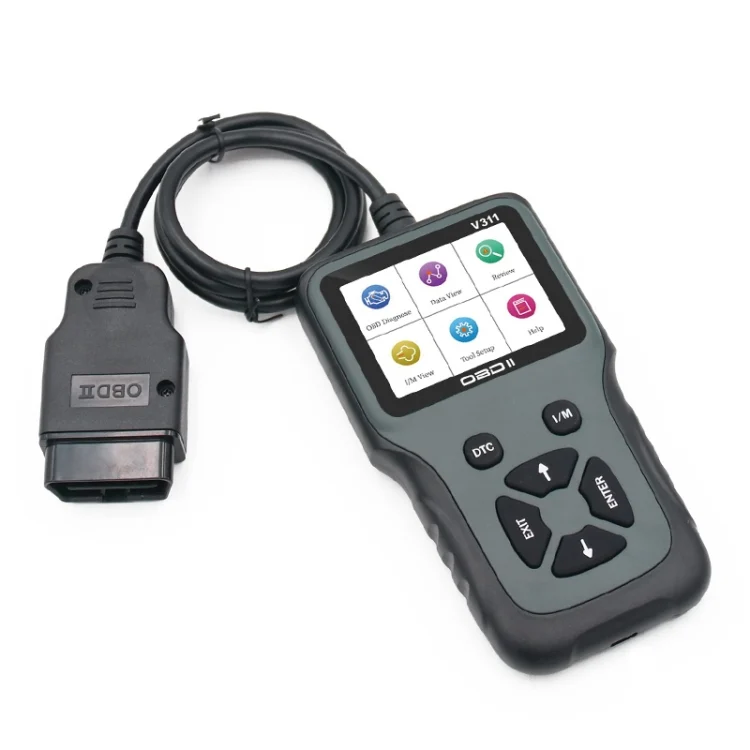 CRP2276_1.webp V311 OBD2 Scanner Color Screen Car Fault Detector 8 ~ 36V, Supports Chinese/English/French/German - Image 2