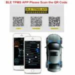 Bluetooth 4.0 TPMS Car External Tire Pressure Monitoring  Pressure Detection System - Image 7