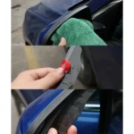 1 Pair 3R-2156 Universal Car Rearview Mirror Rain Blades Mirror Eyebrow Rain Cover - Image 6