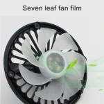 F203A Portable Car Air Outlet Electric Cooling Fan - Image 5