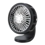 F203B Portable Car Air Outlet Sucker Electric Cooling Fan with Aromatherapy - Image 2