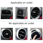 F203B Portable Car Air Outlet Sucker Electric Cooling Fan with Aromatherapy - Image 13