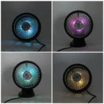 F203B Portable Car Air Outlet Sucker Electric Cooling Fan with Aromatherapy - Image 14