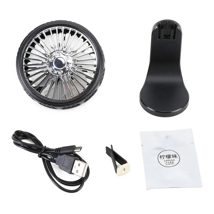 CRP2293_7.webp F203B Portable Car Air Outlet Sucker Electric Cooling Fan with Aromatherapy - Image 8