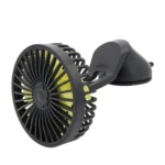 F402 Portable Car Center Console Sucker Electric Cooling Fan with Aromatherapy - Image 3