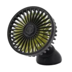 F403 Portable Car Center Console Sucker Electric Cooling Fan with Aromatherapy - Image 2